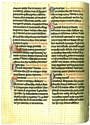 Briefe von Heloïsa und Abaelard, MS 802, Bibl. Mun. Troyes, folio 93v.