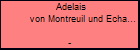 Adelais von Montreuil und Echaufou
