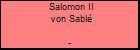 Salomon II von Sabl