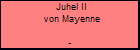 Juhel II von Mayenne