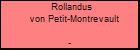 Rollandus von Petit-Montrevault