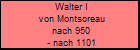 Walter I von Montsoreau
