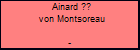 Ainard ?? von Montsoreau