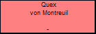 Quex von Montreuil